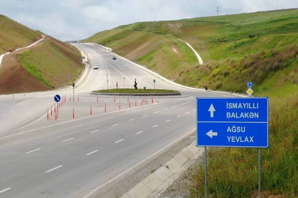 Baku to Gabala Road, Azerbaijan