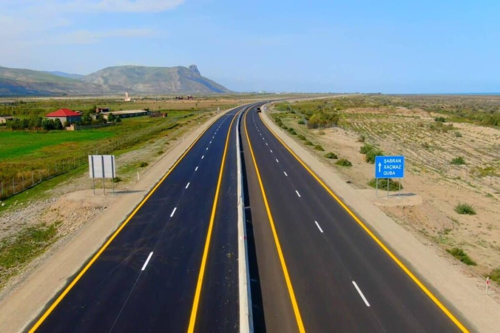Baku to Guba Road, Azerbaijan