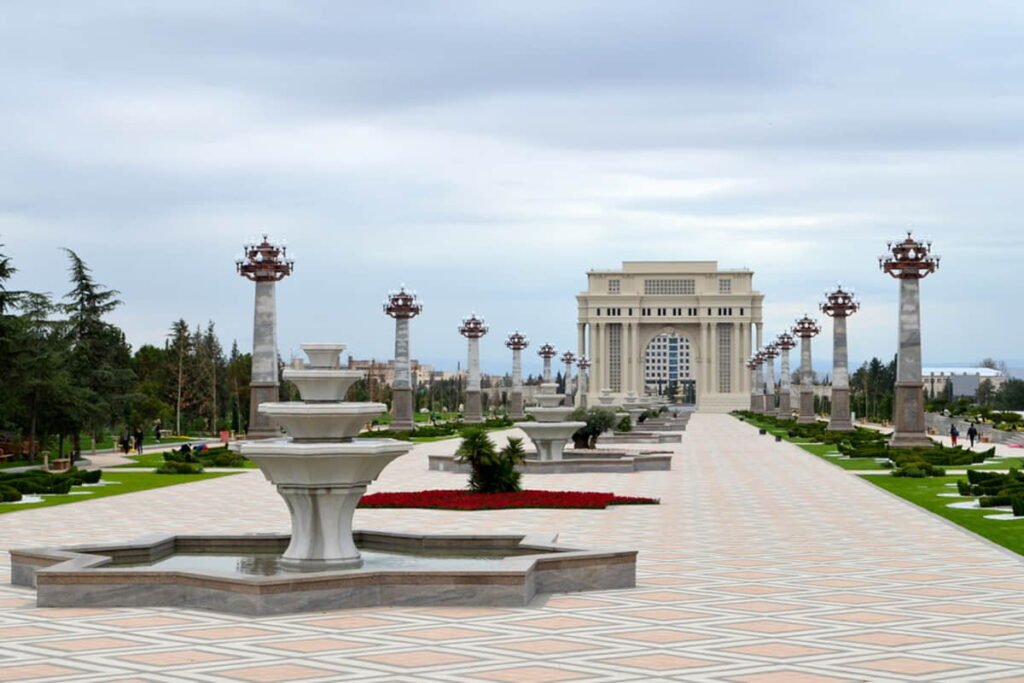 Heydar Aliyev Park in Ganja, Azerbaijan