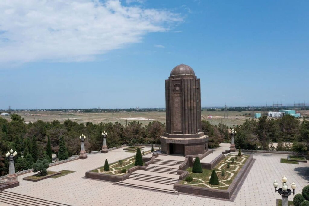 Nizami Ganjavi Mausoleum in Ganja, Azerbaijan