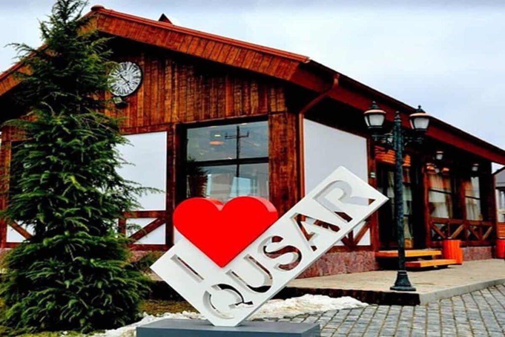 Restaurant stop on the way from Baku to Shahdag