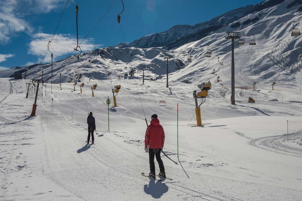 Shahdag Mountain Resort in winter