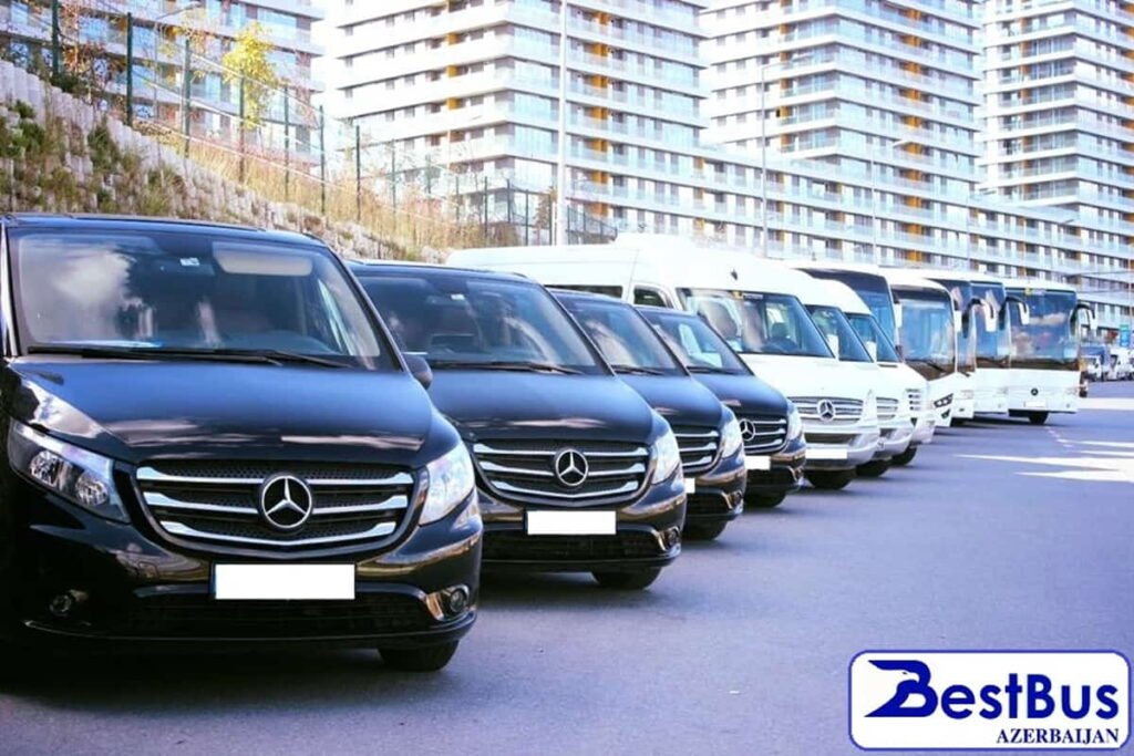 Автопарк компании BestBus Azerbaijan