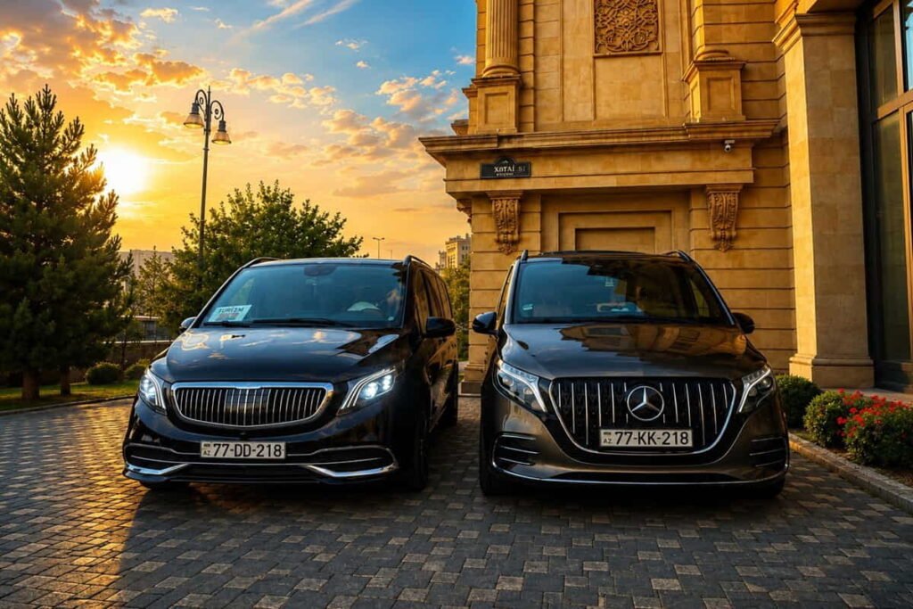 Luxury minivan rental in Baku Azerbaijan