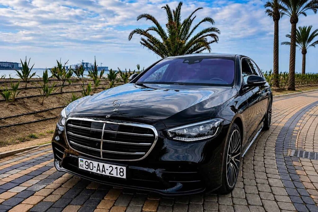 Mercedes S-Class for executive chauffeur service in Baku